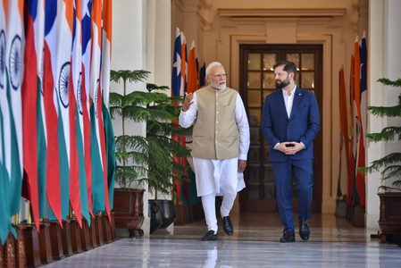 PM Modi welcomes Chile’s President Gabriel Borik, discussion on economic participation