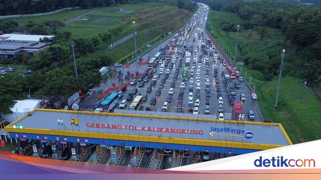 455 thousand vehicles returned to Lebaran to Jakarta