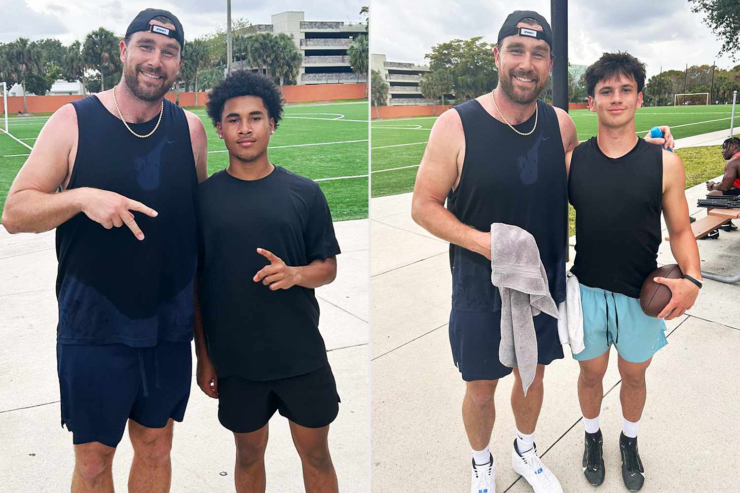 Travis Kelce Spotted Training with High School Kids in NFL Offseason – ryan