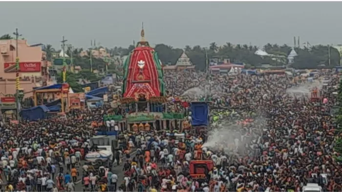 Jagannath Rath Yatra: Mahaprabhu Jagannath entered the Gundicha Temple with siblings