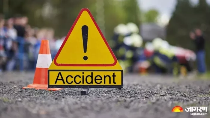 UNA -ACCIDENT: Road accident in UNA, car collides with bus; Driver injured – Una car accident car rams HRTC -Bus driver injured