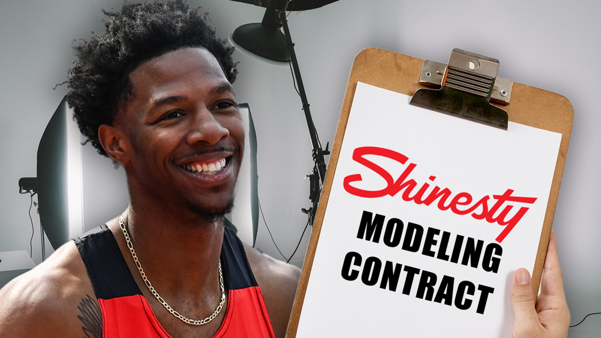 us-sprinter-chris-robinson-gets-modeling-offer-after-junk-uncovered-in-flee