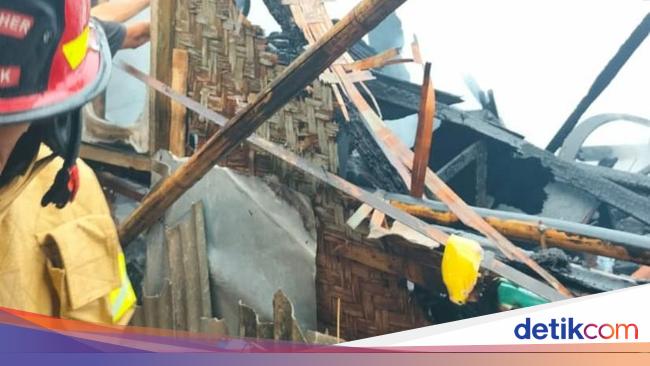 Electric short -circuit, 2 residents’ houses in pande -hose were burnt down