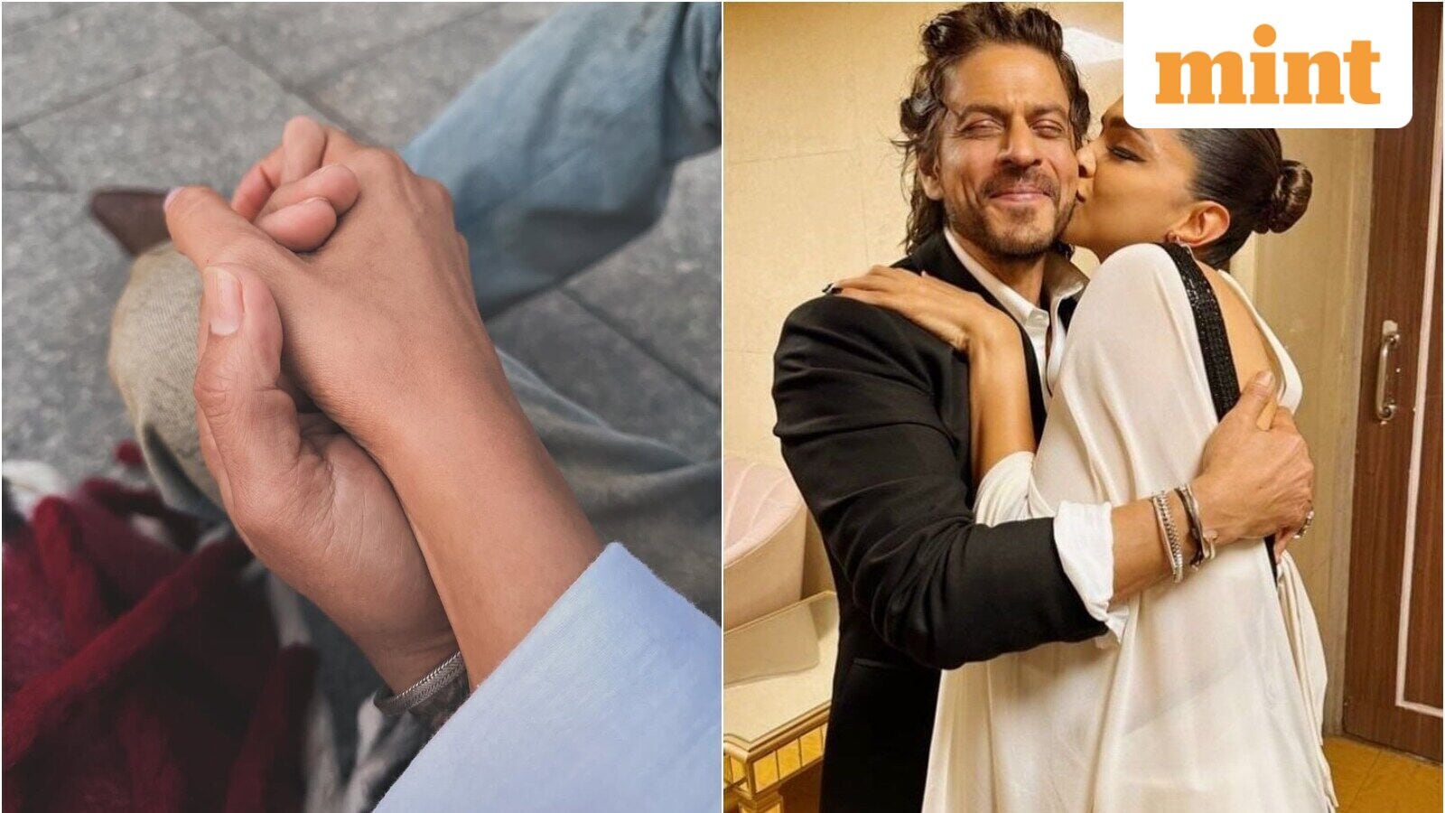 Deepika holds Shah Rukh’s hand in a new post while they are ready for the 6th movie ‘King’. Don’t miss the cute remark of Ranveer Singh