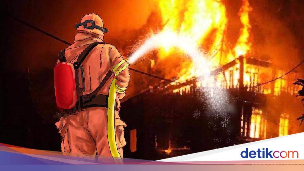 Fires burned 15 houses in the kilinating jakut, 1 person experienced burns