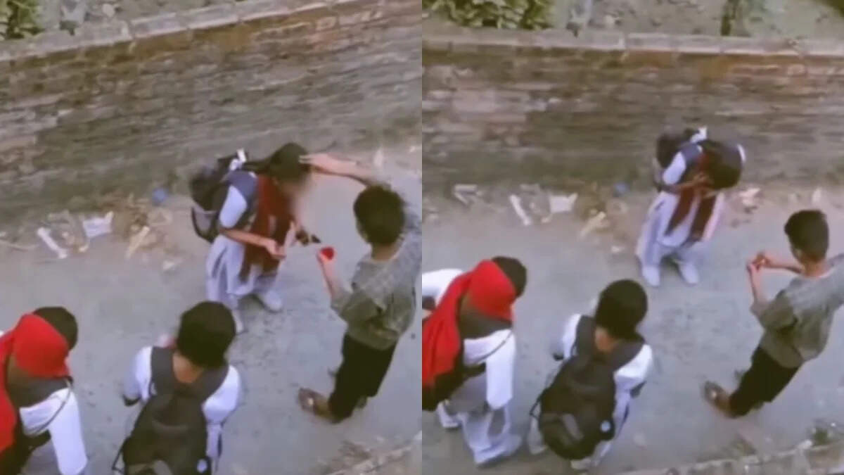 ‘Ghor Kaliyug ….’ Schoolchildren get married at the middle of the age of play, the eyes will be torn by watching viral video