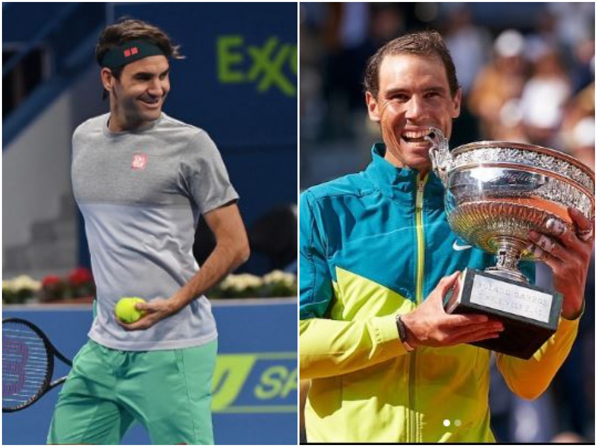 After winning the French Open to Rafael Nadal, Roger Federer congratulated, he told the whole thing