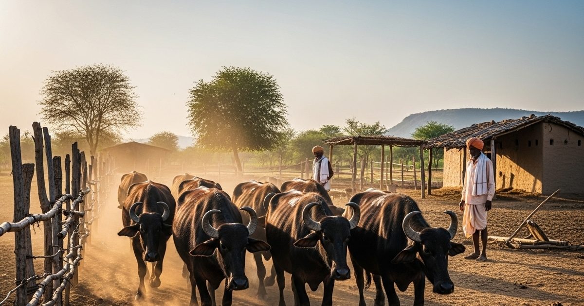 Mankind in Shivpuri: 12 Buffalo Cut in the Field, case registered against Father and Son