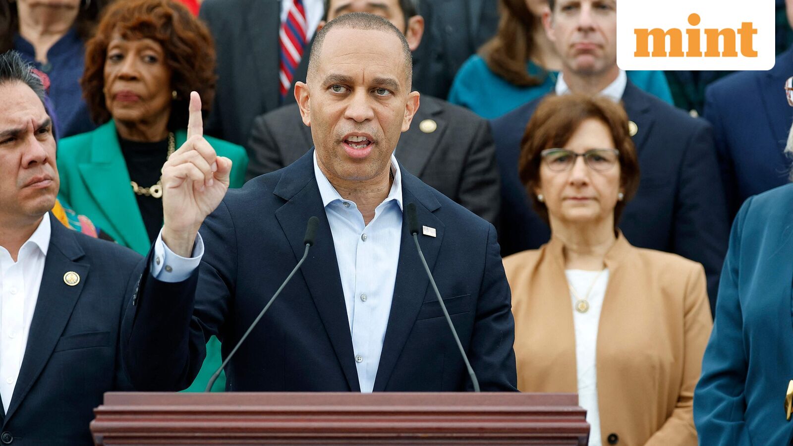 Jeffries hits Trump’s AI video as ‘racist and false’; Schumer calls a concluding debate ‘Tantrums’