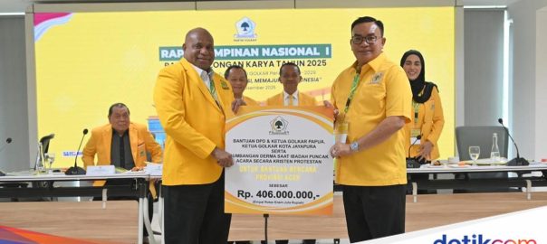 Golkar Papua distributes humanitarian aid to disaster victims in Aceh