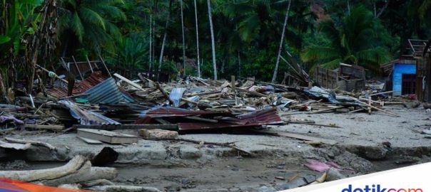 Kute Reje Village, Central Aceh lost to flooding, houses razed to the ground