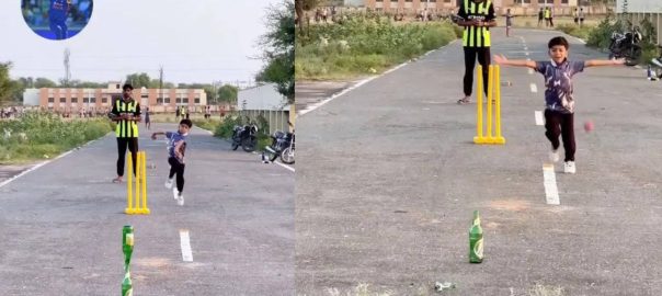 Bowls the same, style to take wickets too… Little ‘Bumrah’ is popular on social media, see VIDEO