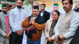 Now I have become a ticket distributor.. State Congress President Vinay Kumar reaches Rajgarh, full of enthusiasm for 2027 – Vinay Kumar Congress Ticket Distributor in Sirmaur